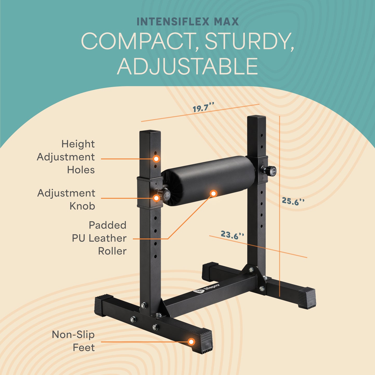 IntensiFlex Max Bulgarian Squat Machine