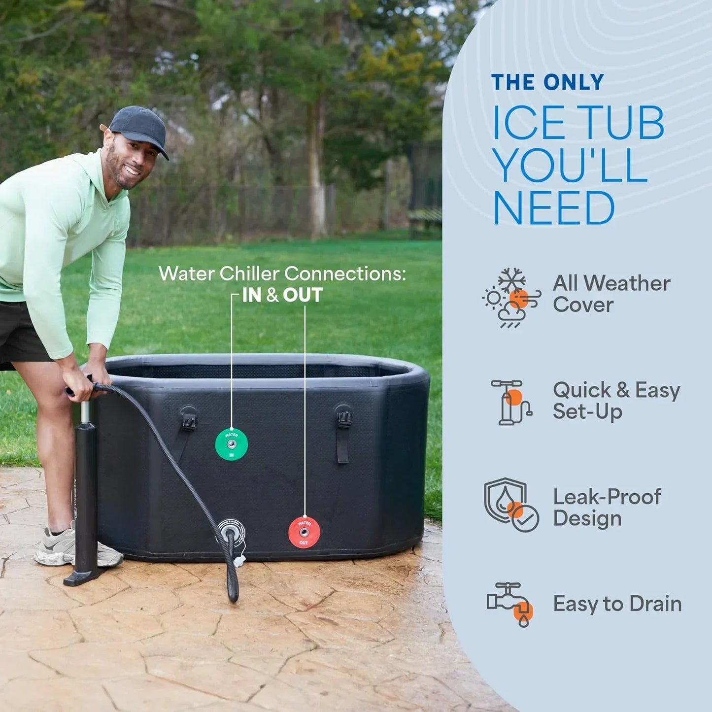 NordPod™ Plus: Two-Person Cold Plunge