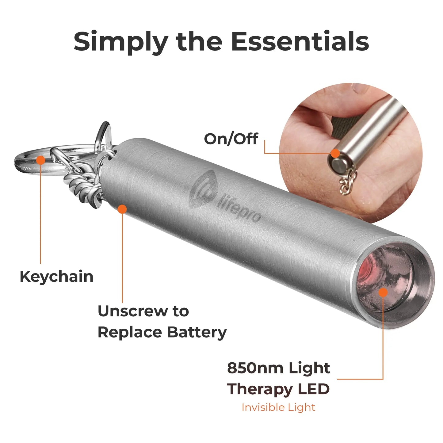 Lumicure Mini Infrared Light Therapy Torch