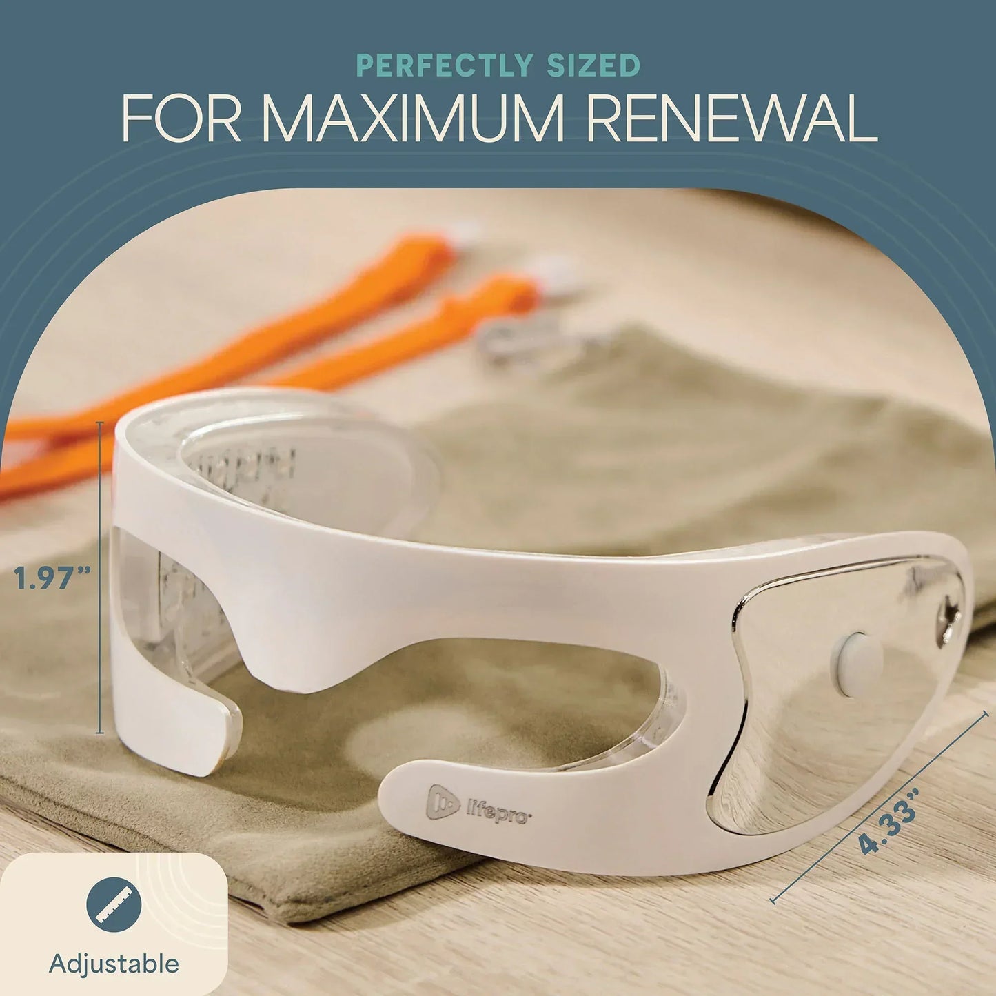 RejuvaGlow Red Light Eye Mask