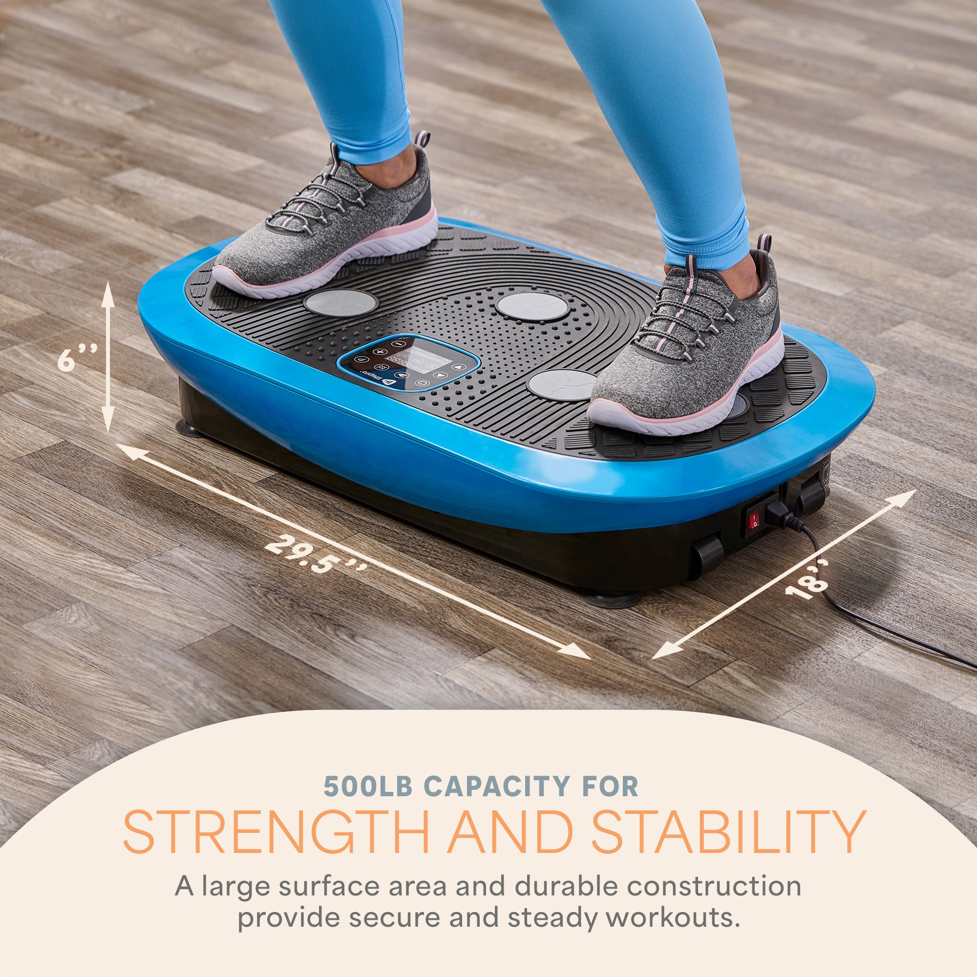 Rumblex Plus 4D Vibration Plate for Full Body Fitness