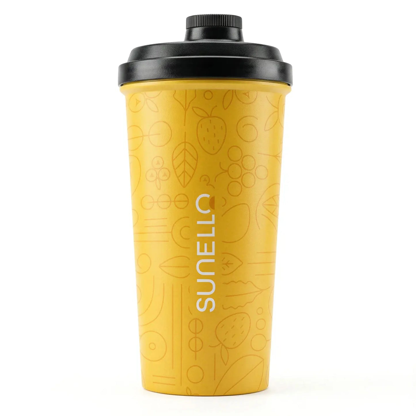 Sunello Sport Shaker Bottle with Wire Whisk