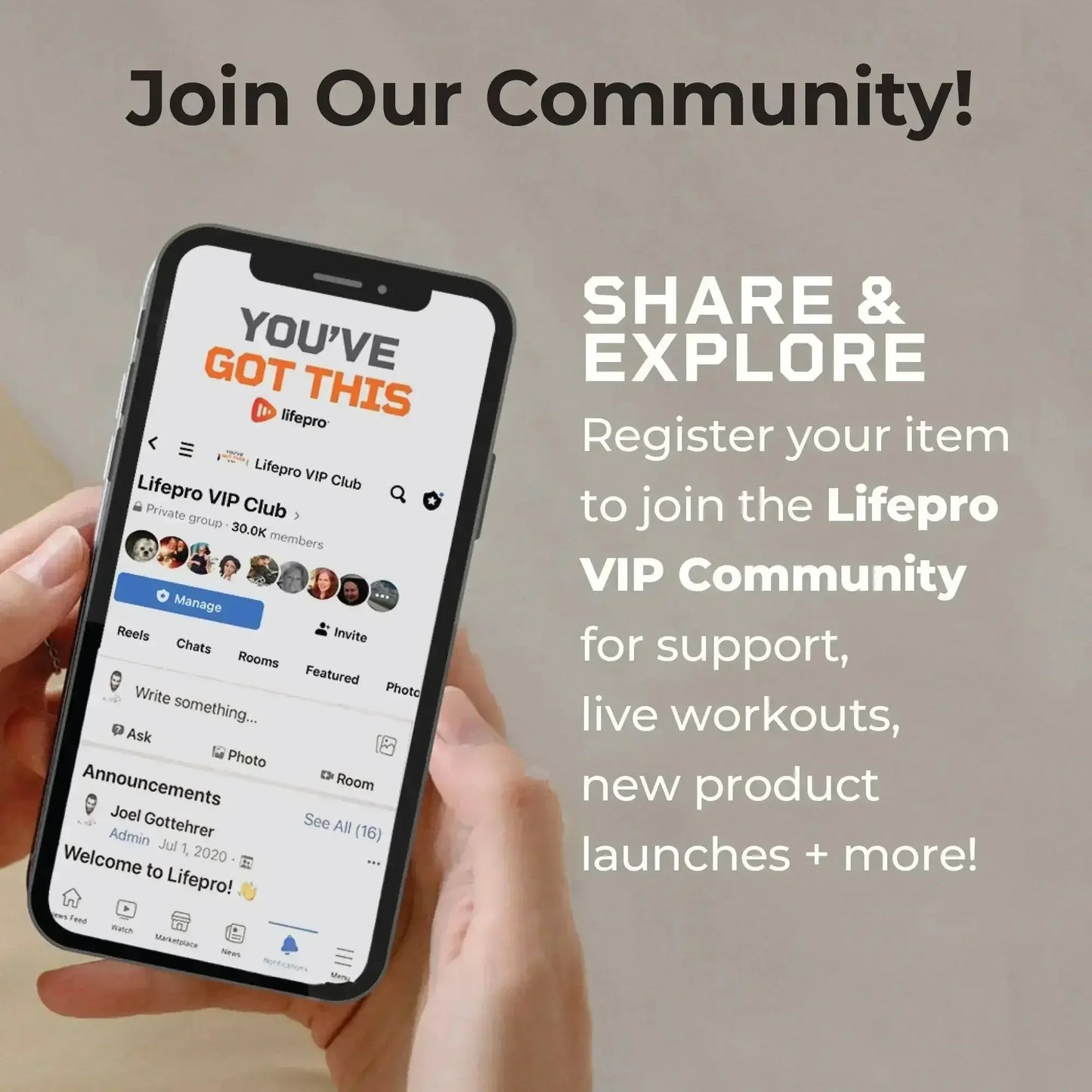 FlexStride Plus Under Desk Elliptical