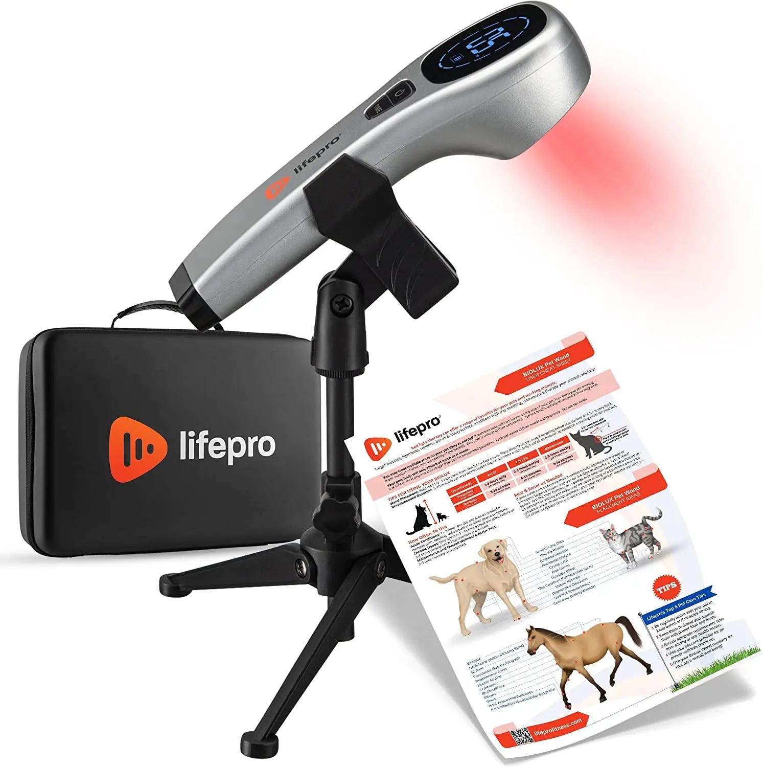 Lifepro BioLux Light Therapy Wand