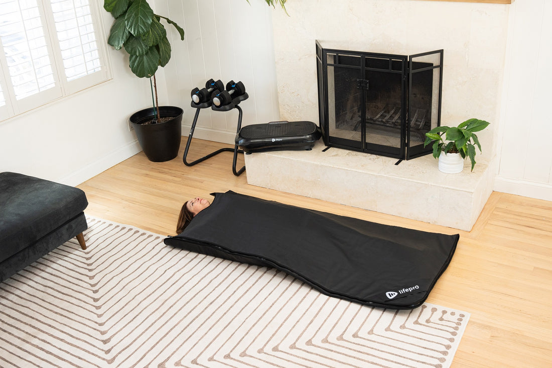 This Sauna Blanket and Heated Mat Will Enhance Your Indoor Workouts