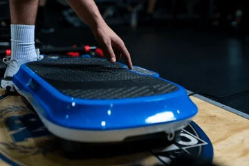 A person operating Vibration Platform