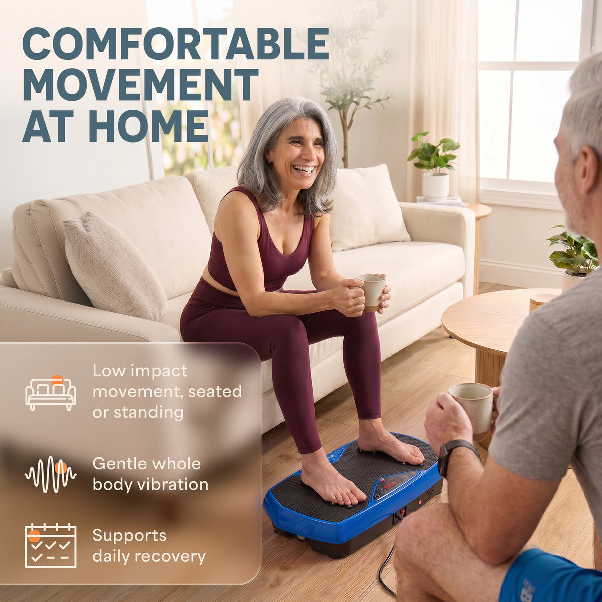 Lifepro HexaPlate Vibration Exercise Machine