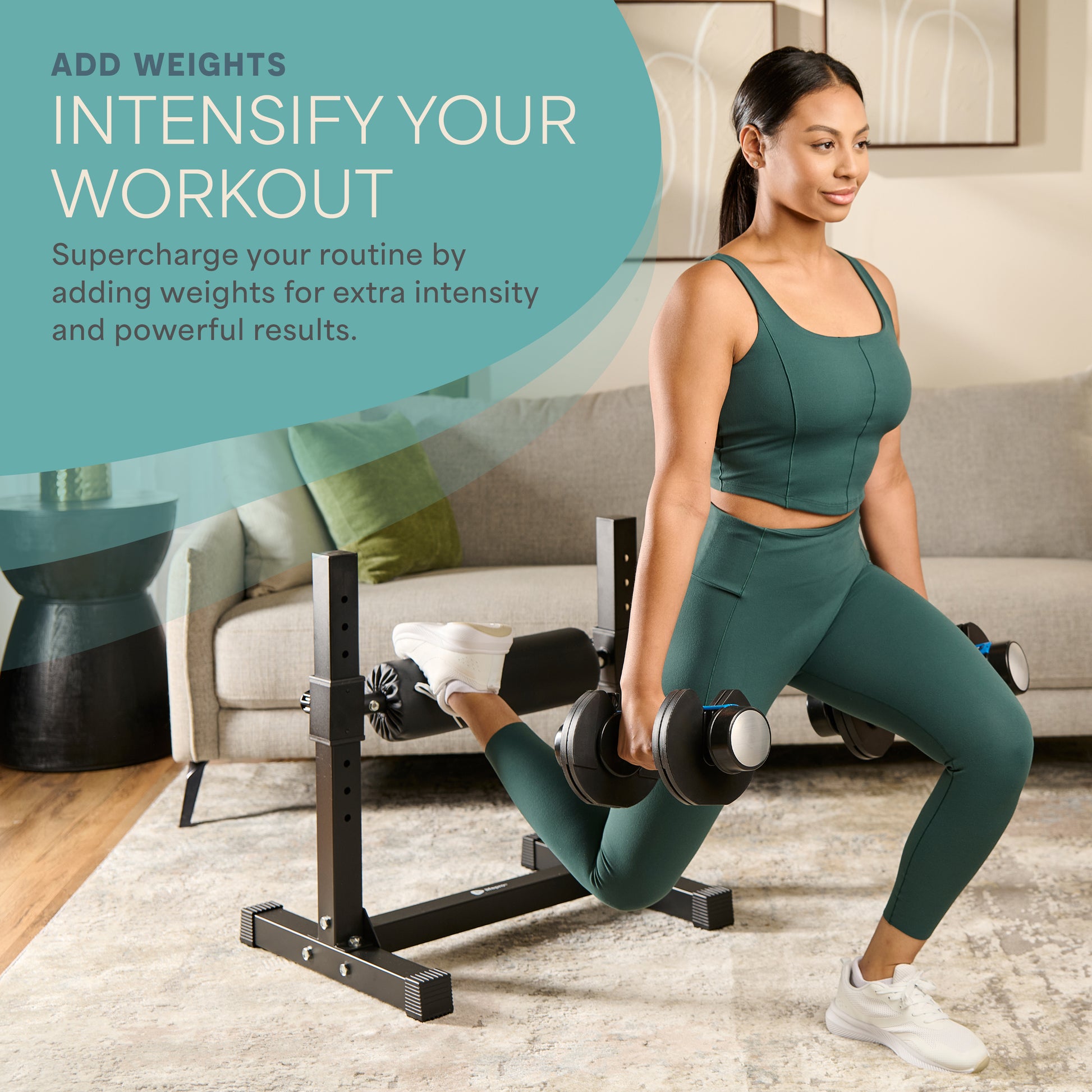 IntensiFlex Max Bulgarian Squat Machine