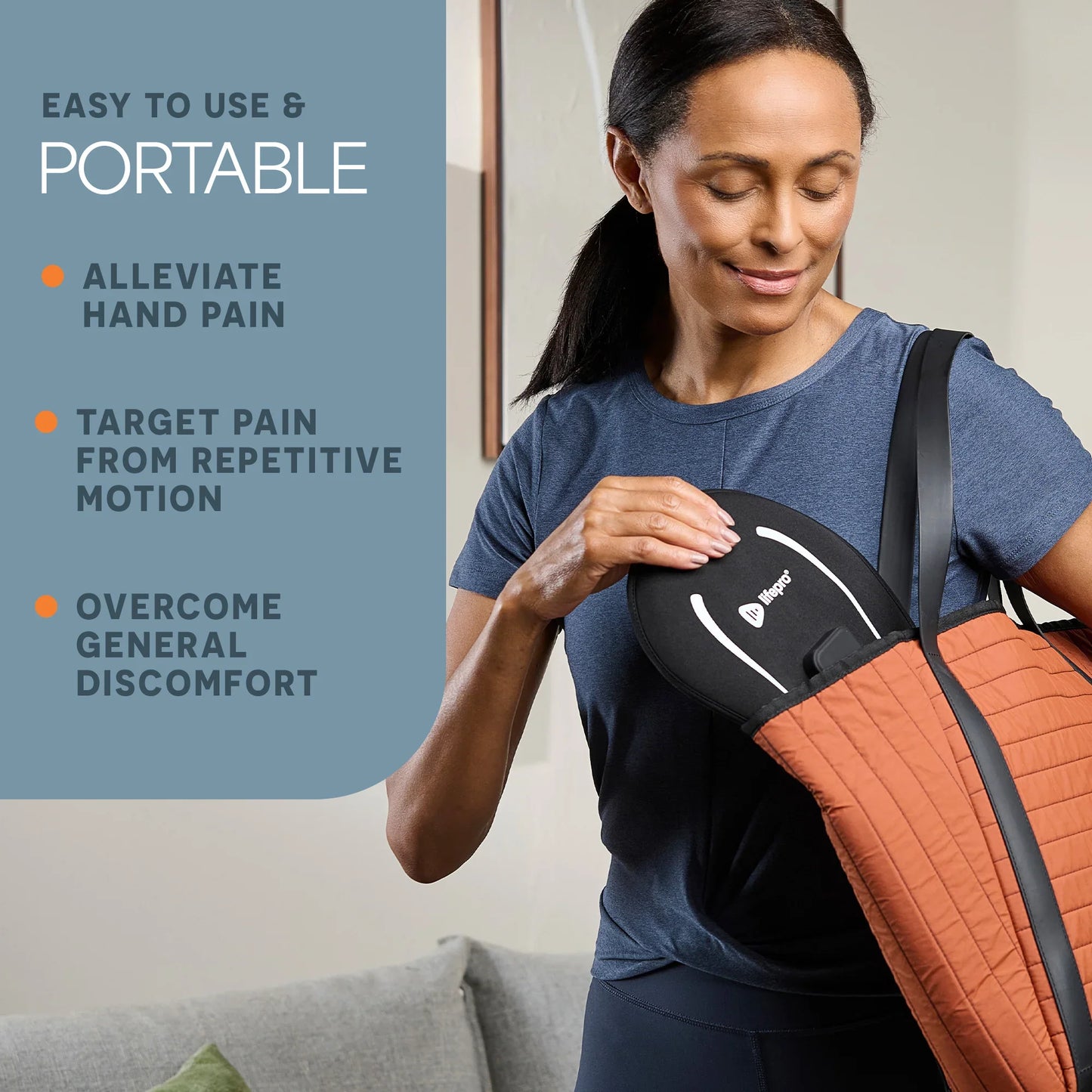 AllevaGlove Pro Red Light Therapy Glove