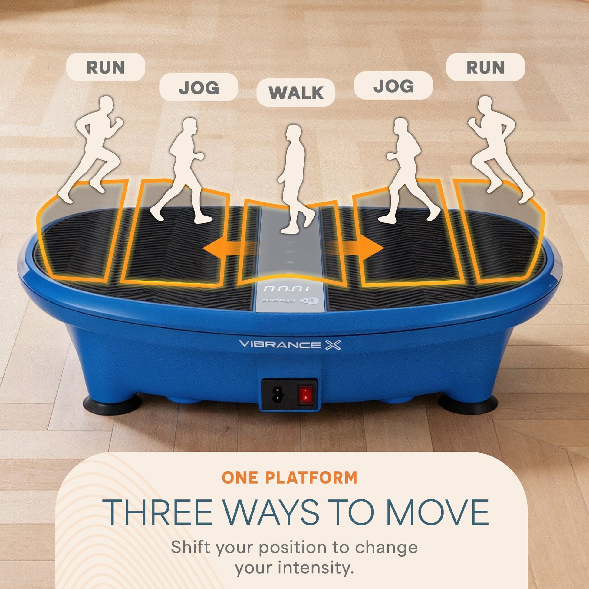 VibranceX Vibration Plate with LED Illumination | Lifepro VibranceX Vibration Plate with LED Illumination | Lifepro