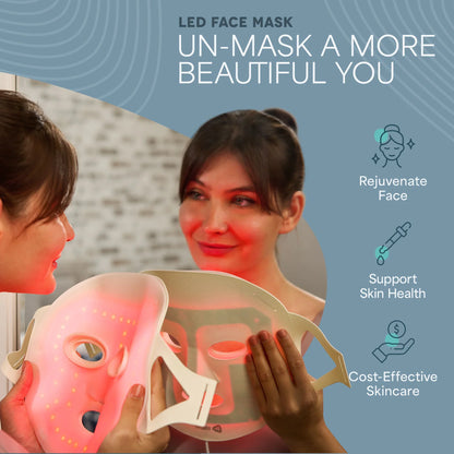 RevitaGlow™ Red Light Face Mask