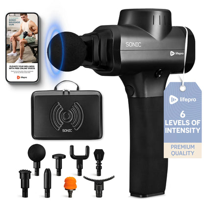 Sonic Portable Deep Tissue Muscle Massager Gun