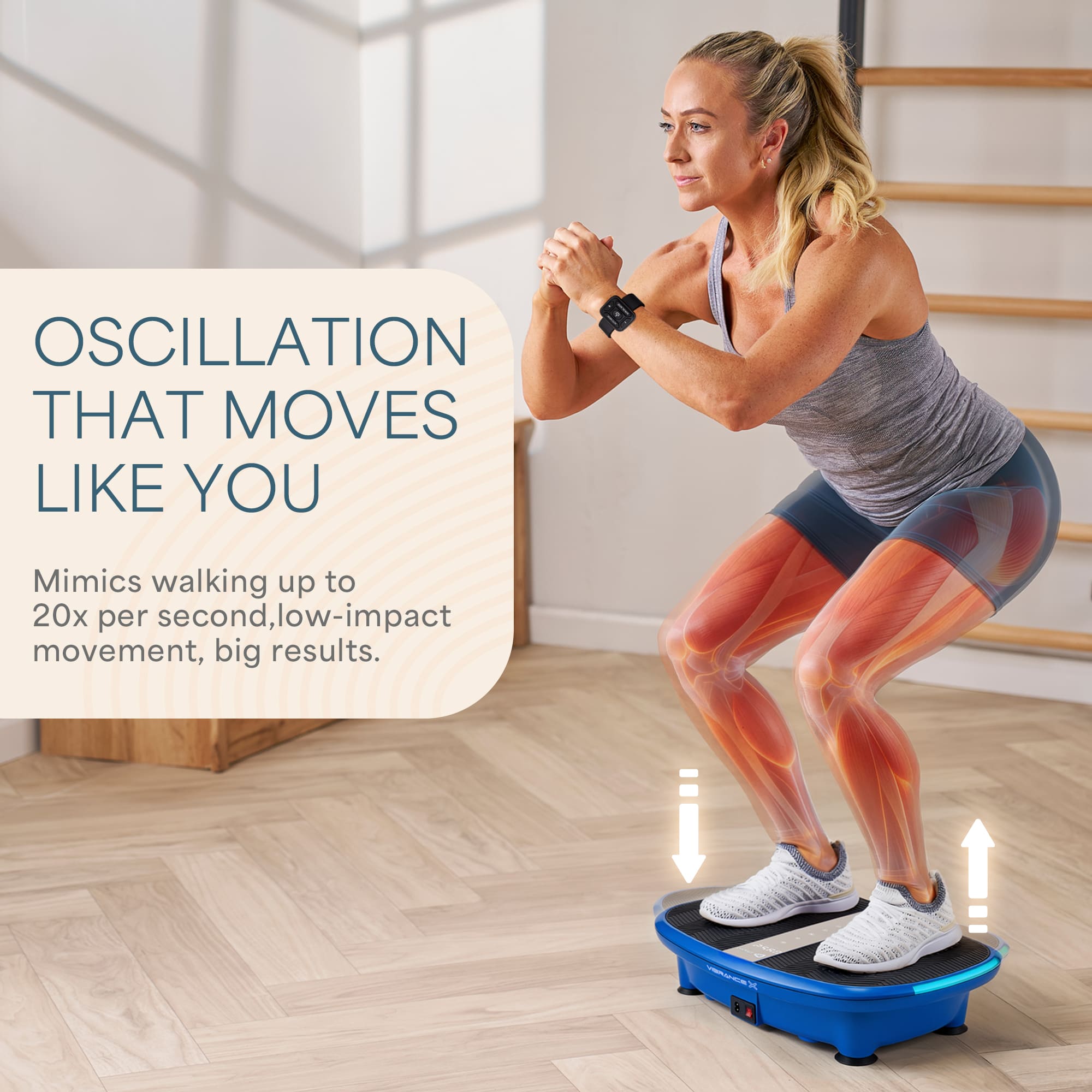 VibranceX Vibration Plate with LED Illumination – Lifepro