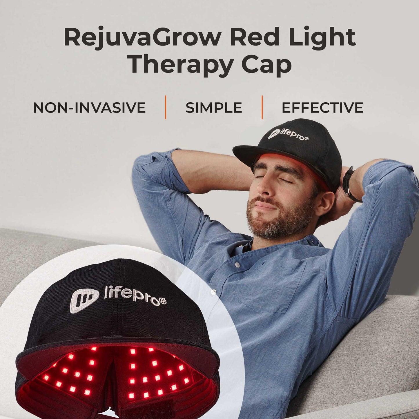 RejuvaGrow™ Red Light Hair Growth Device