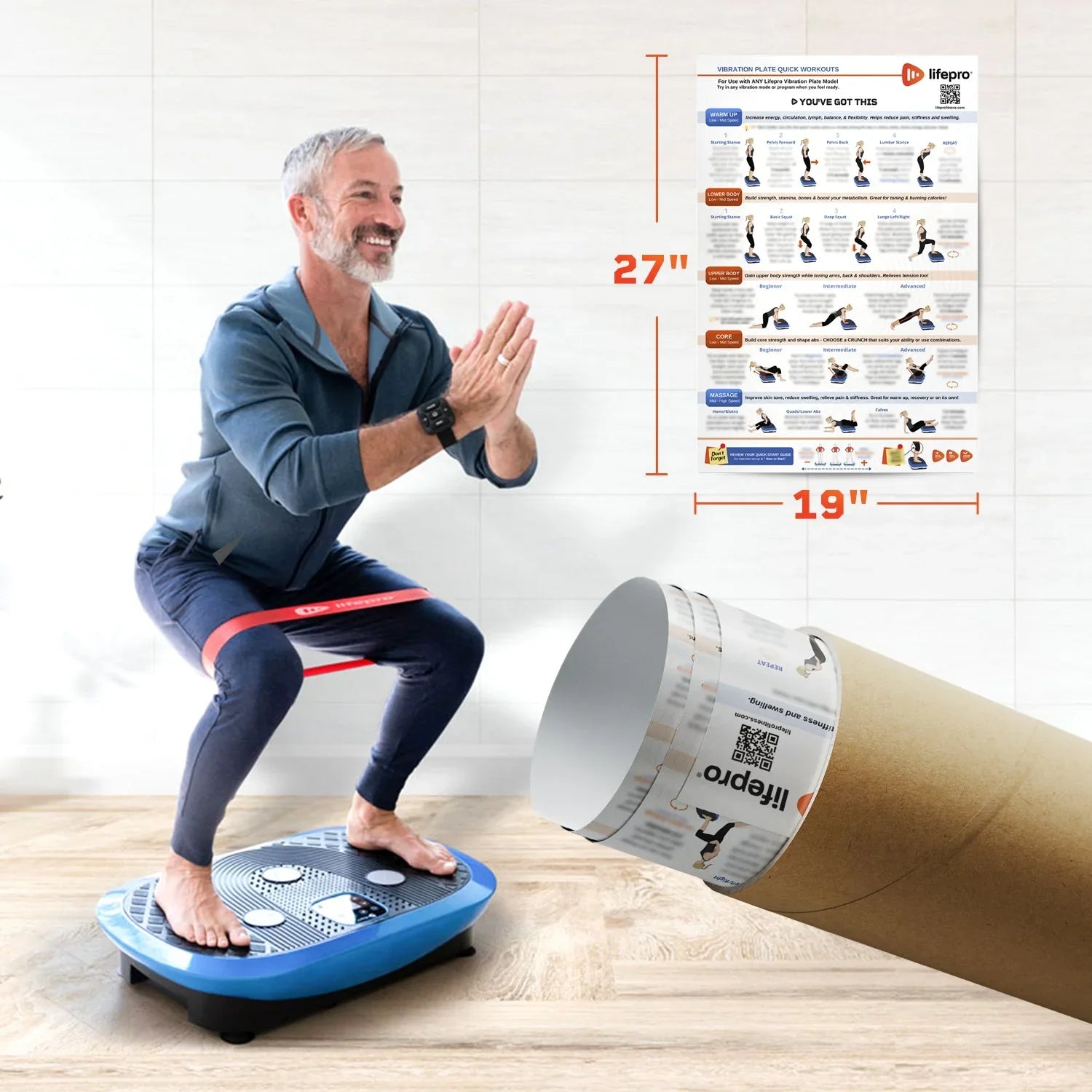 Whole Body Vibration Training Chart – Lifepro