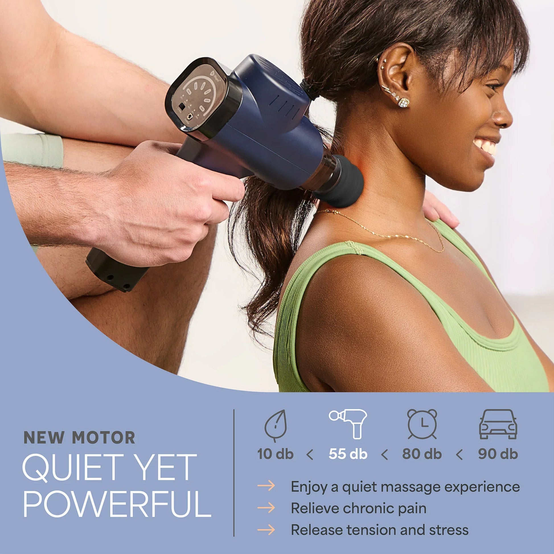 Sonic Handheld Percussion Massager for Deep Tissue | Lifepro Sonic Handheld Percussion Massager for Deep Tissue | Lifepro