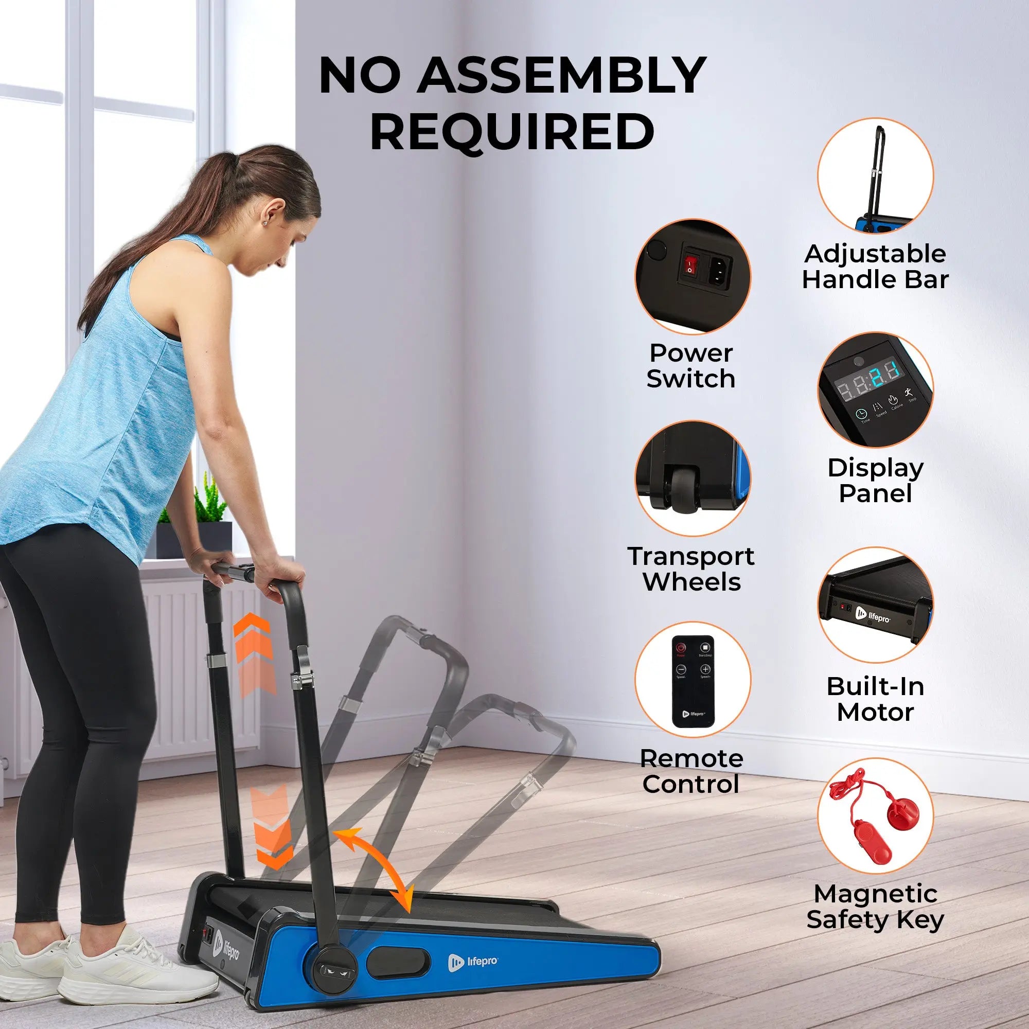 Portable treadmill discount