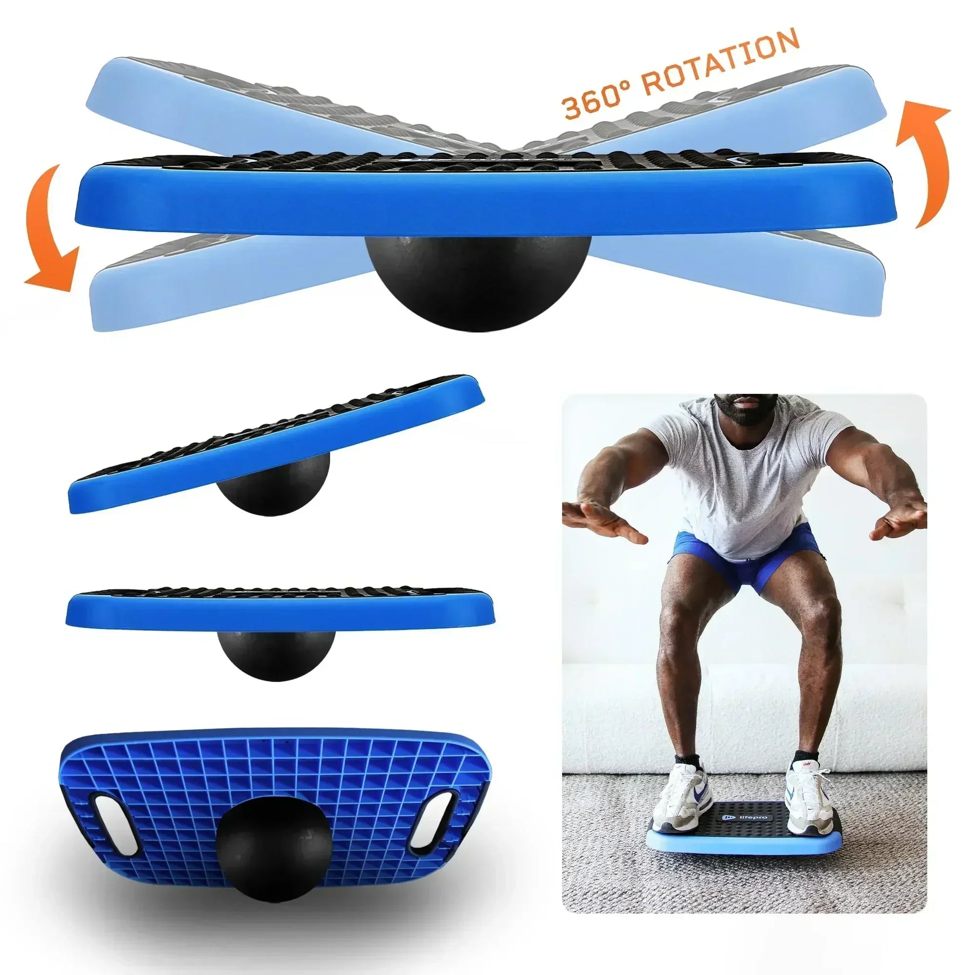 AeroFlex 4-in-1 Aerobic Exercise Step Platform Lifepro