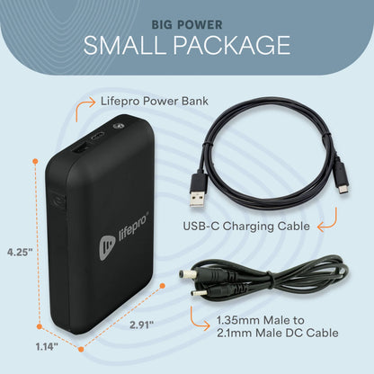 Portable Powerbank for AllevaRed, AllevaRed Pro, & BioRecover