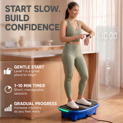 VibranceX Vibration Plate with LED Illumination