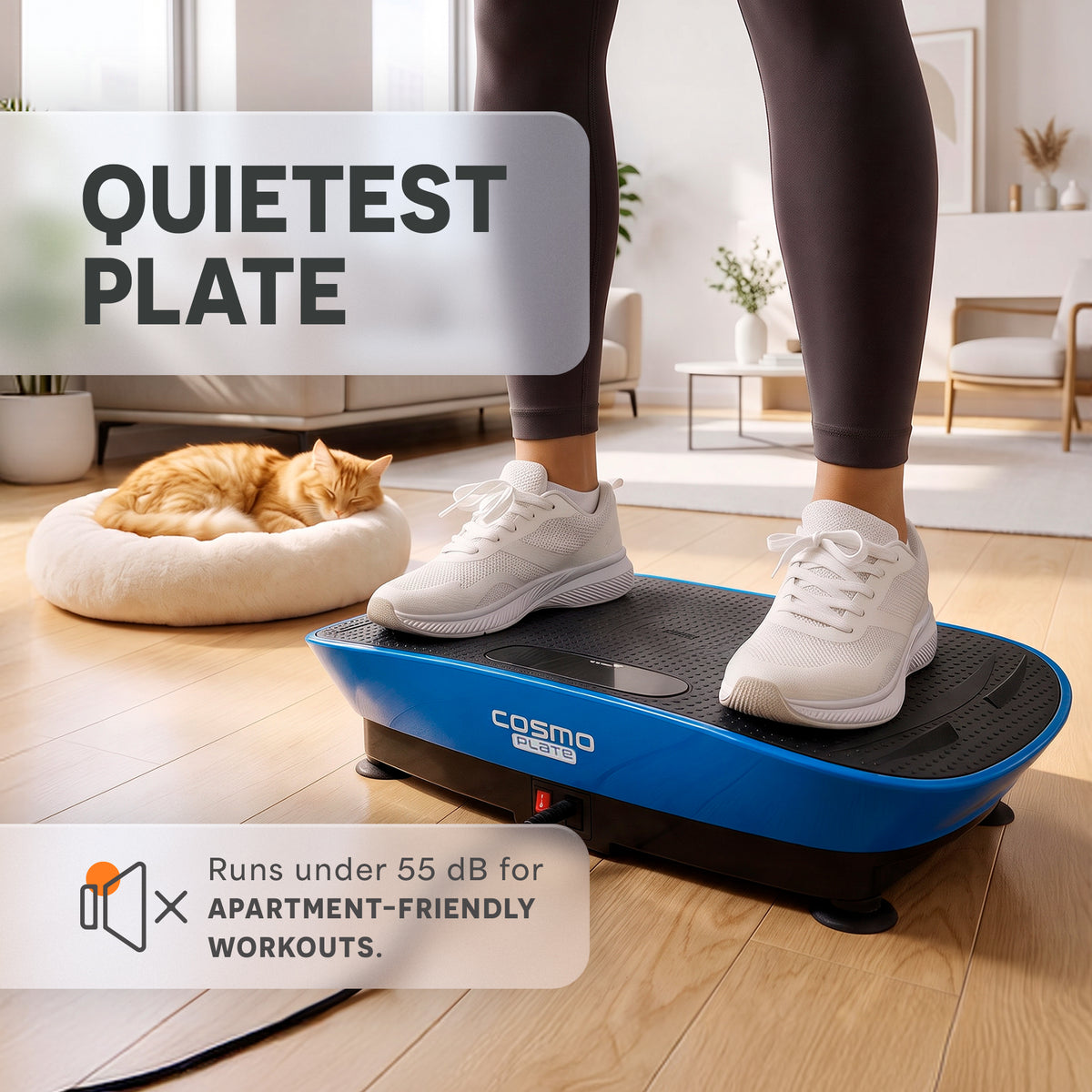 CosmoPlate Vibration Plate With Bluetooth Technology