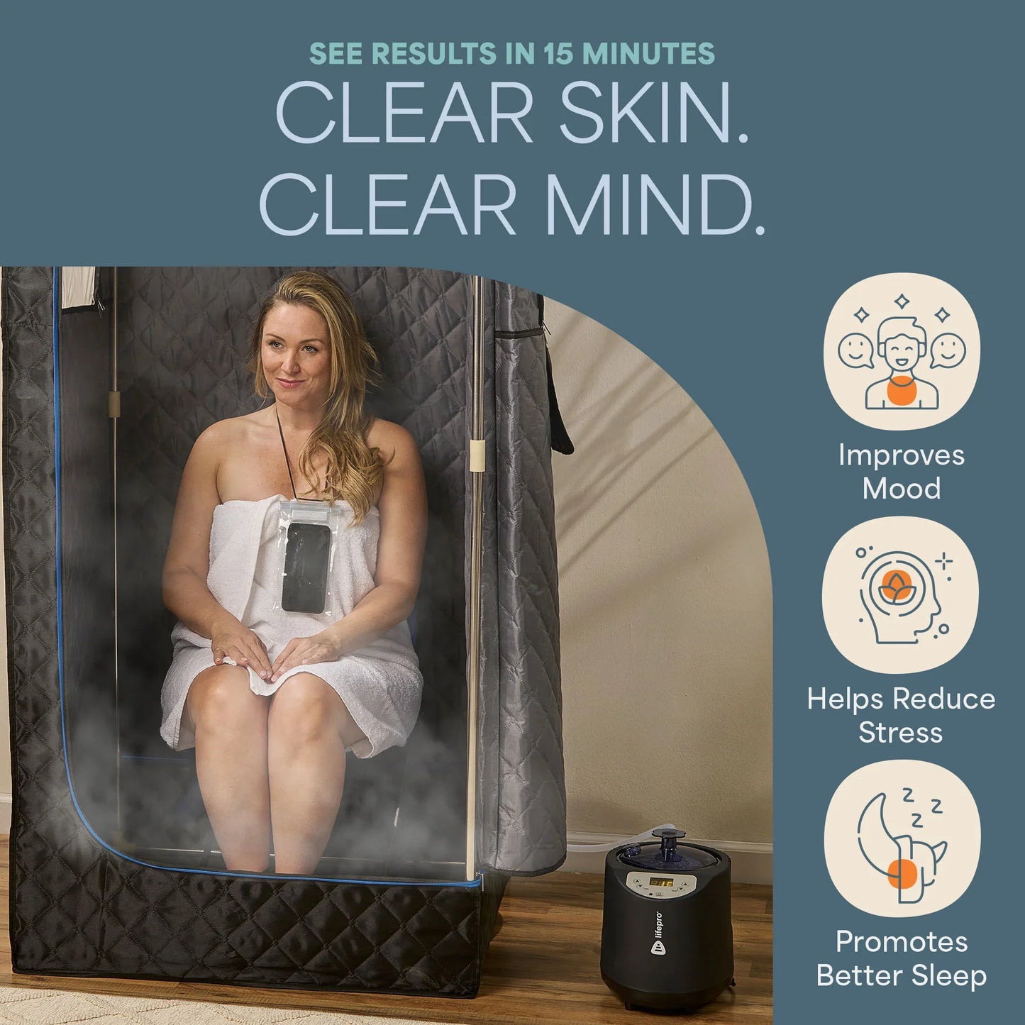 Revivify Sauna Steamer
