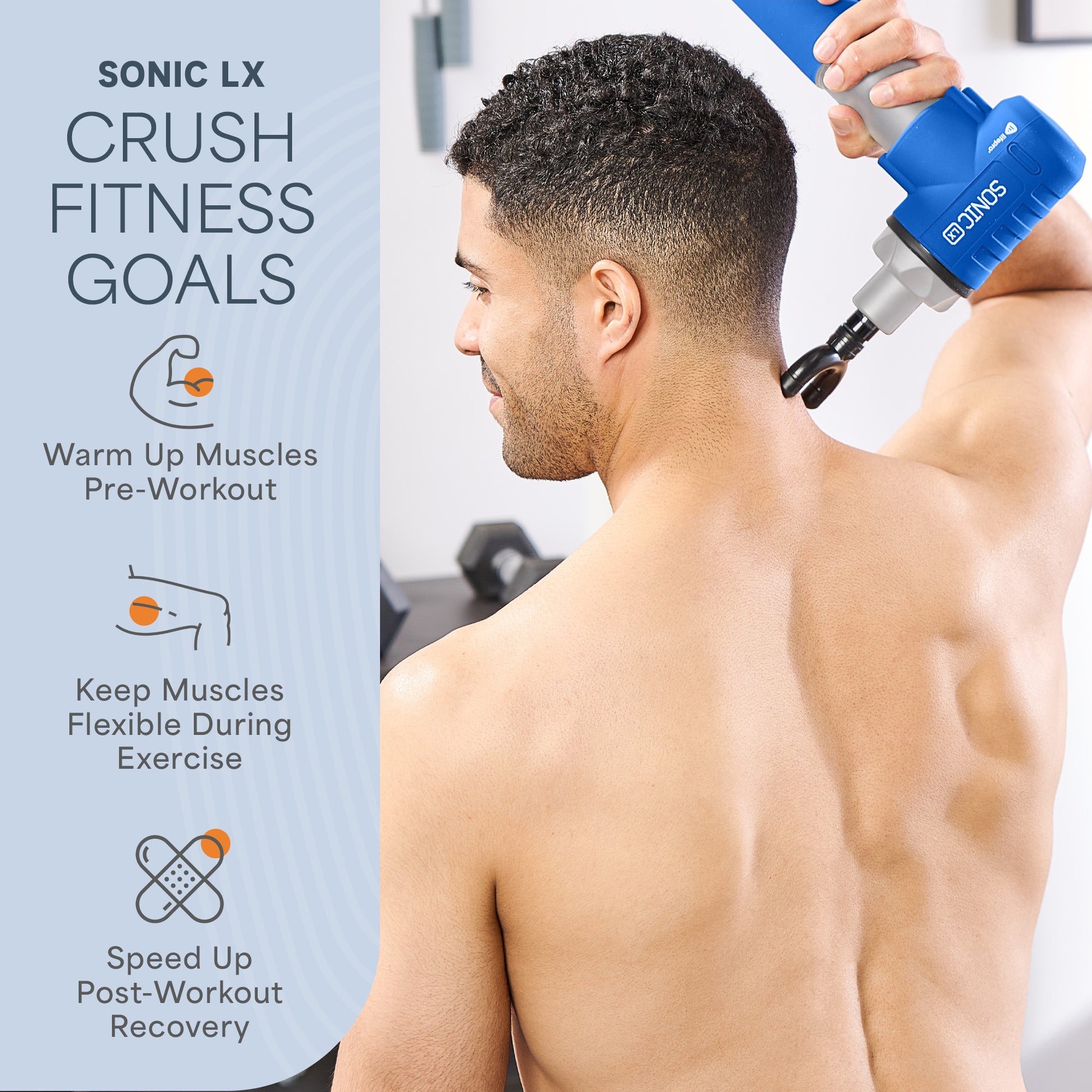 Sonic LX Professional Percussion Massage Gun