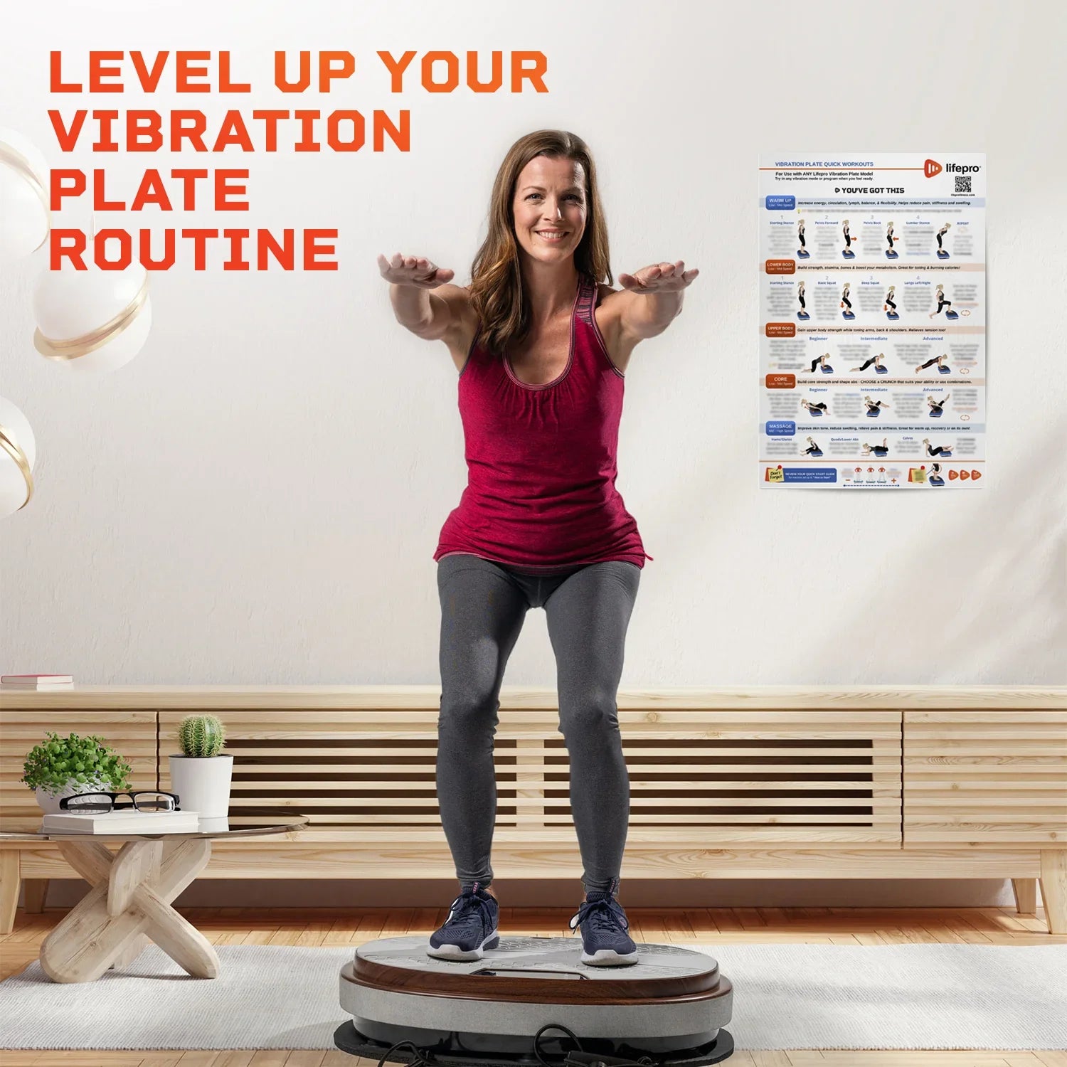 Whole Body Vibration Training Chart – Lifepro1
