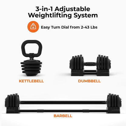 TriForm 3-in-1 Weightlifting System 