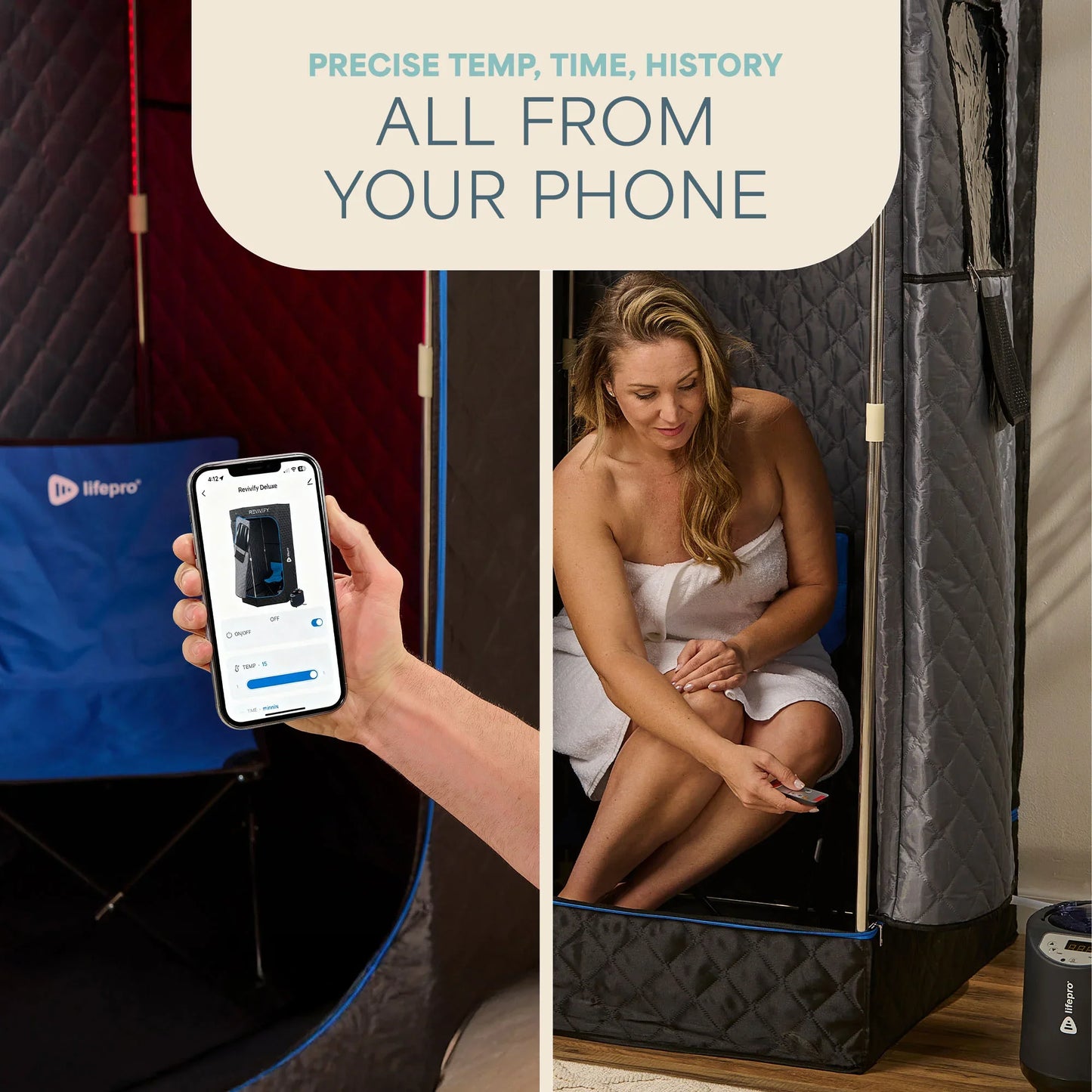 Revivify Sauna Steamer