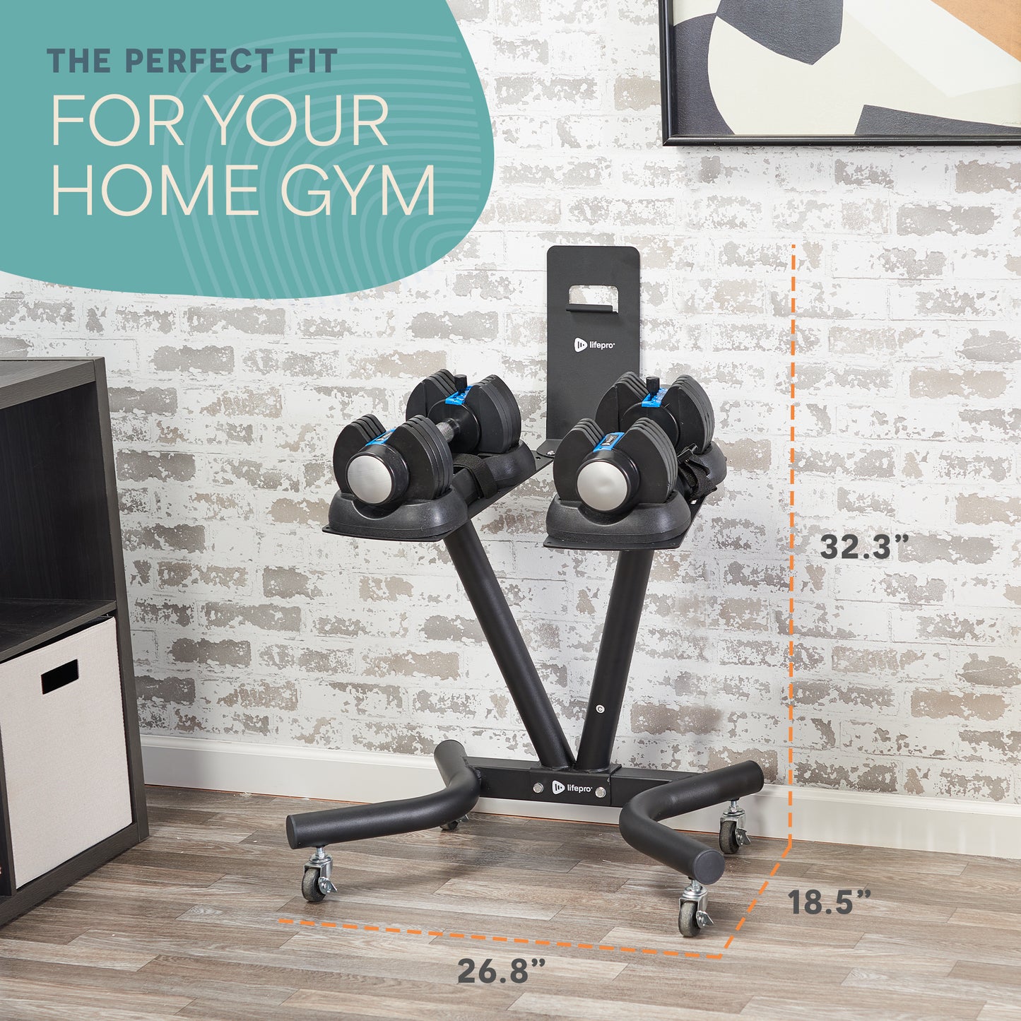 Powerflow Pro Adjustable Dumbbell Stand™