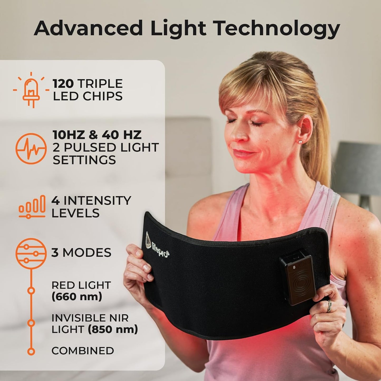 Allevared Pro Mini Light Therapy Belt