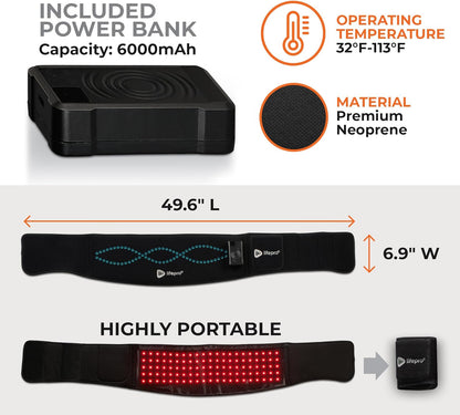 Allevared Pro Elite Light Therapy Belt