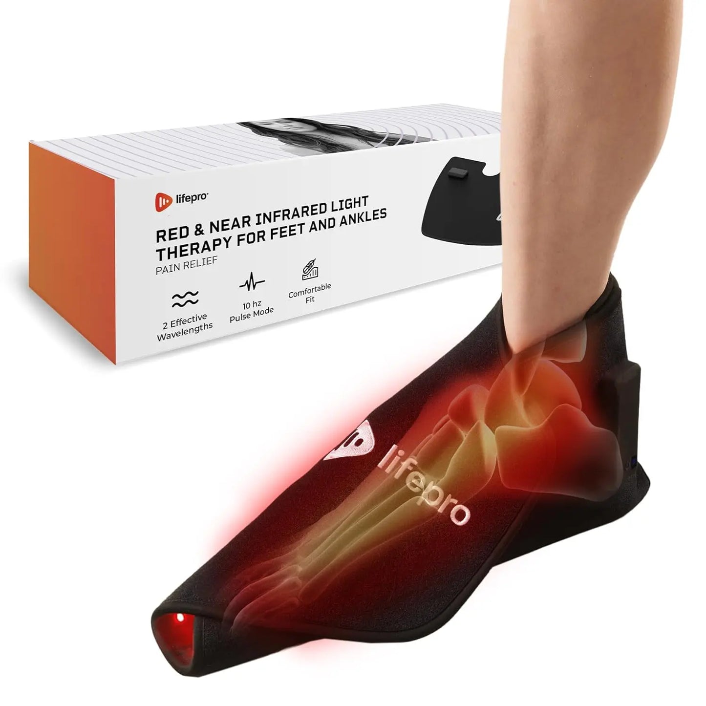 AllevaSole Pro Red Light Foot and Ankle Therapy