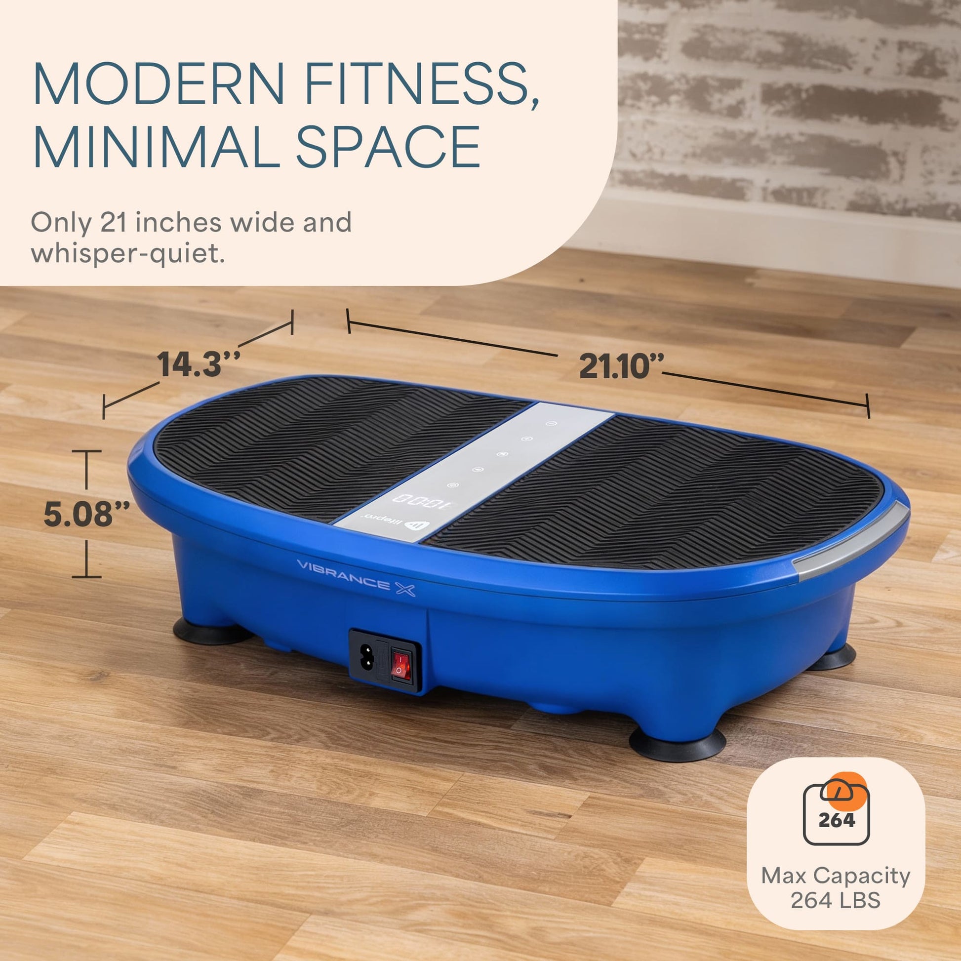 VibranceX Vibration Plate with LED Illumination VibranceX Vibration Plate with LED Illumination