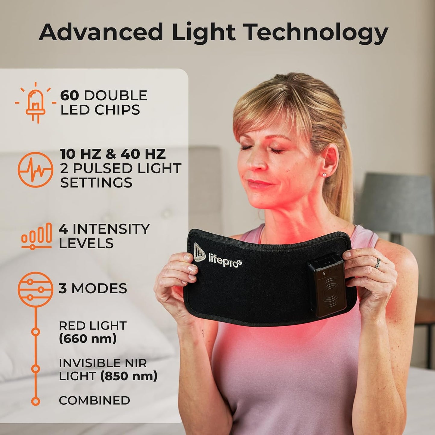 Allevared Pro Micro Light Therapy Belt