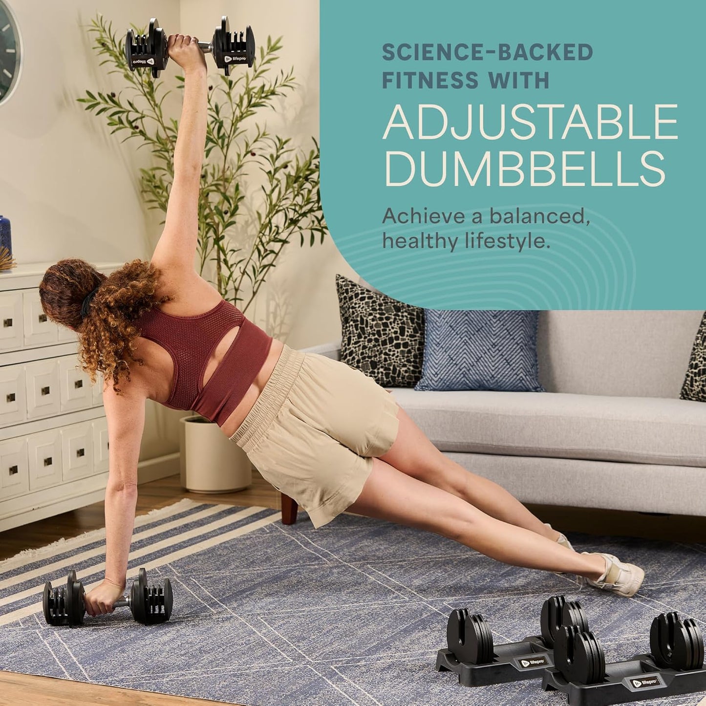 Powerup Plus Adjustable Dumbbell