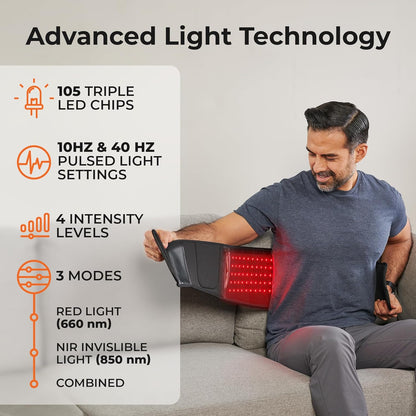 Allevared Pro Elite Light Therapy Belt