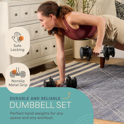 Powerup Plus Adjustable Dumbbell