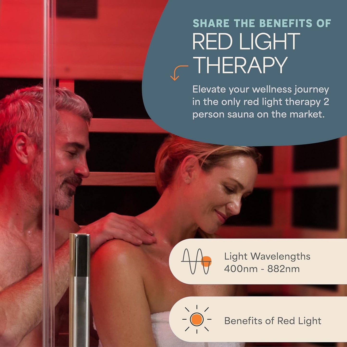 Rejuvacure Duet Far Infrared Sauna