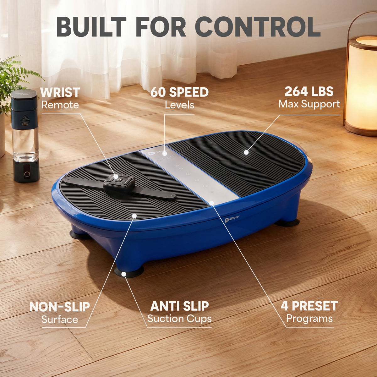 VibranceX Vibration Plate with LED Illumination