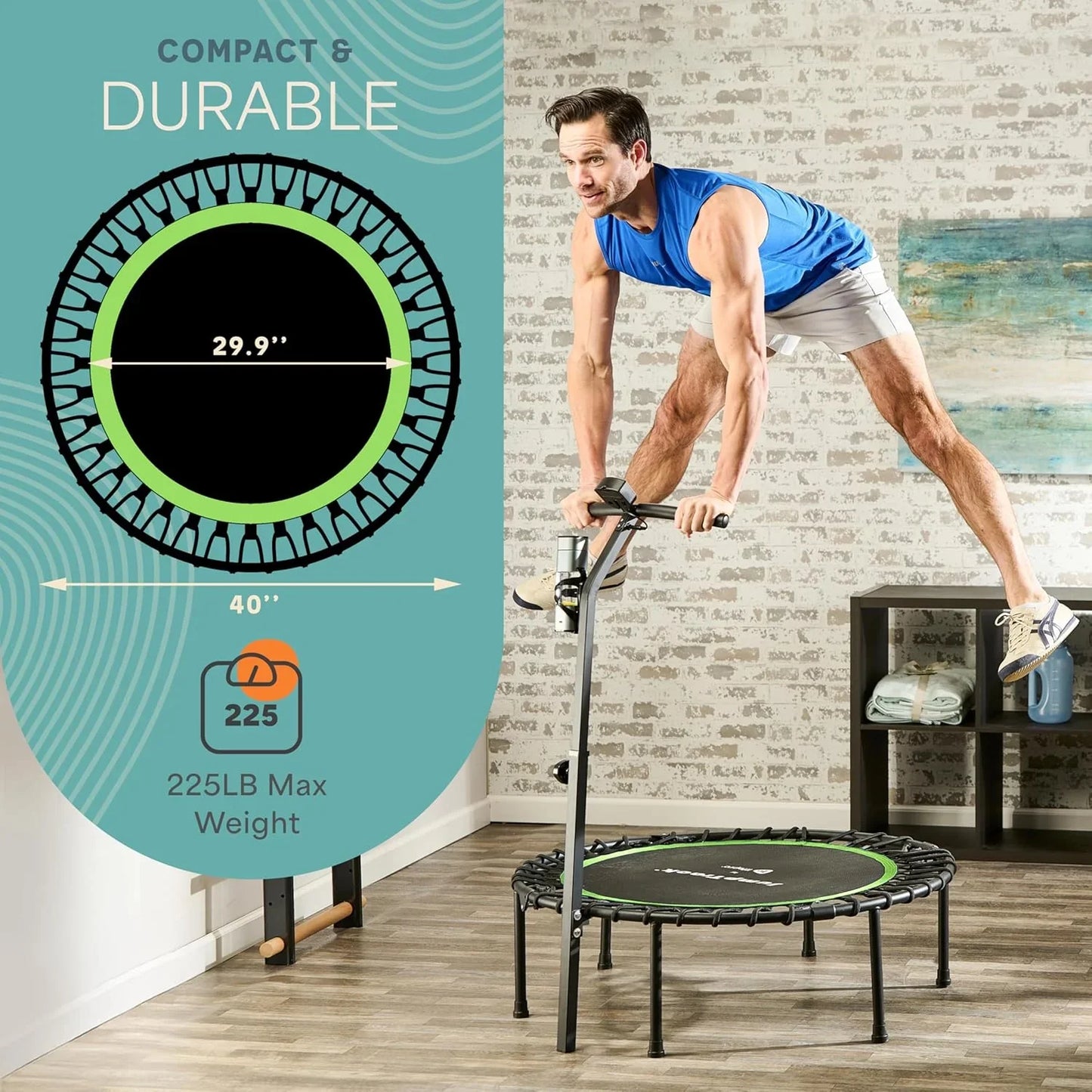JumpTrack Rebounder Trampoline Lite