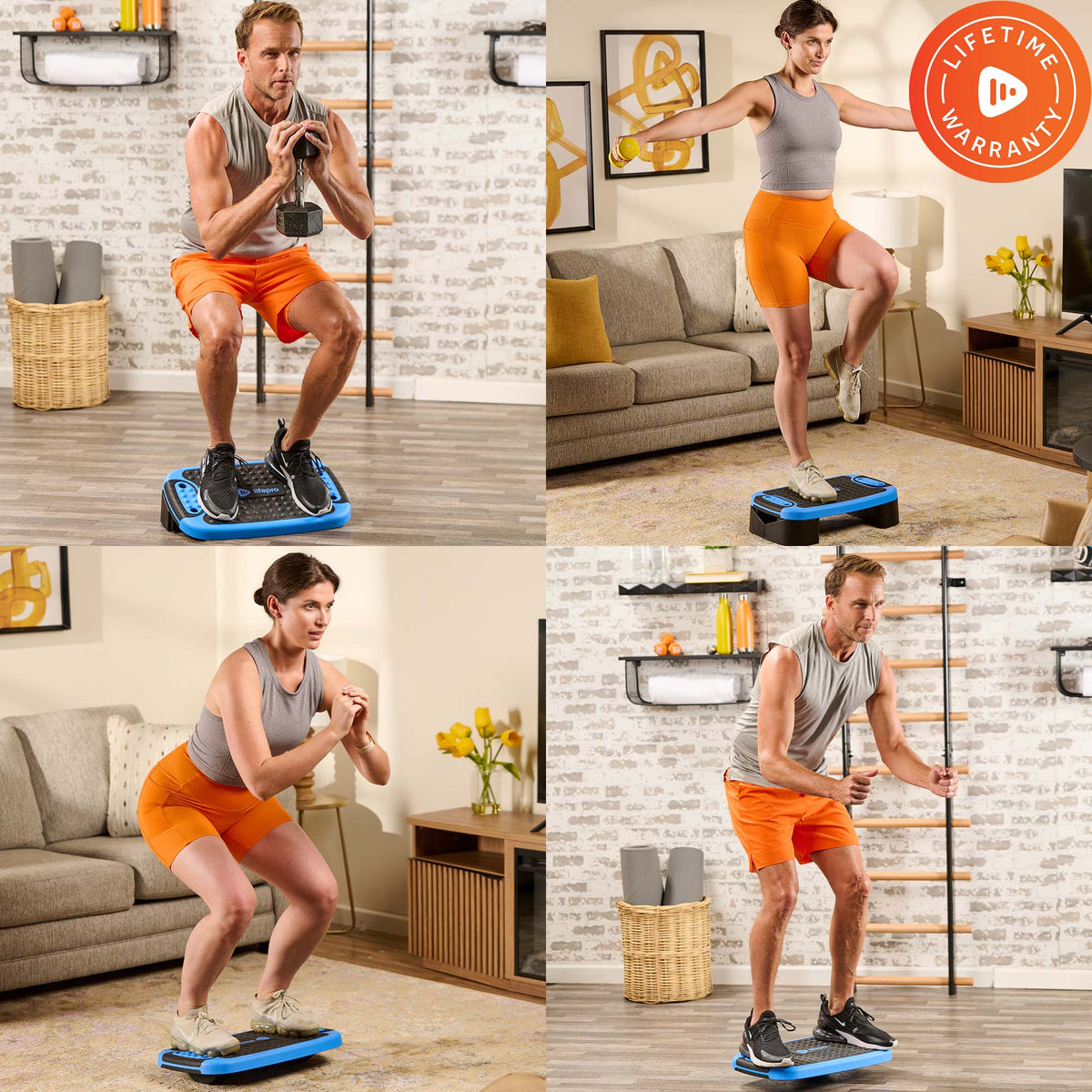 AeroFlex 4-in-1 Aerobic Step & Balance Platform – Lifepro