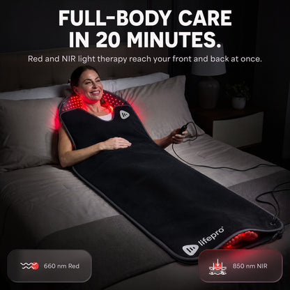 AllevaBody Red Light Therapy Wrap: Full-Body Session