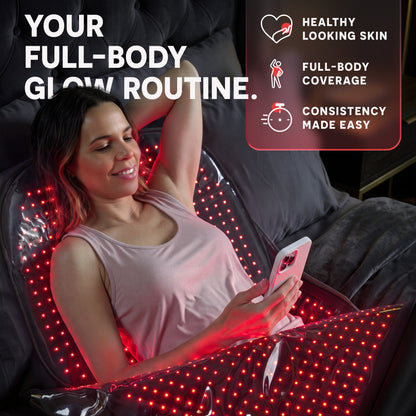 AllevaBody Red Light Therapy Wrap: Beauty & Skin Benefits