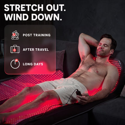 AllevaBody Red Light Therapy Wrap: Relaxation & Comfort