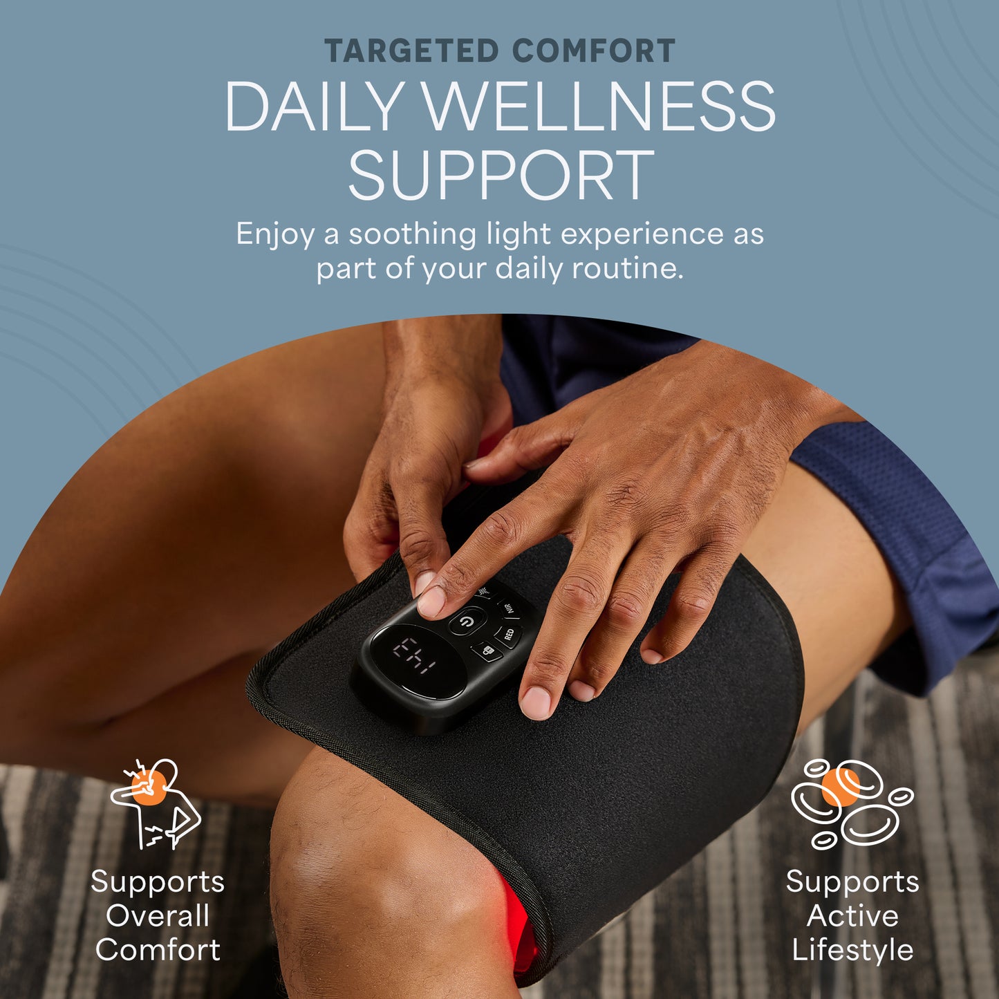 AllevaRed Pro Mini Light Therapy Belt