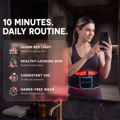 AllevaRed Red Light Therapy Belt: Key Benefits