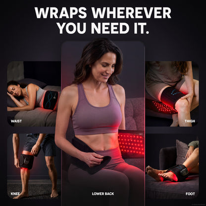 AllevaRed Pro Elite Red Light Therapy Belt: Targeted Relief