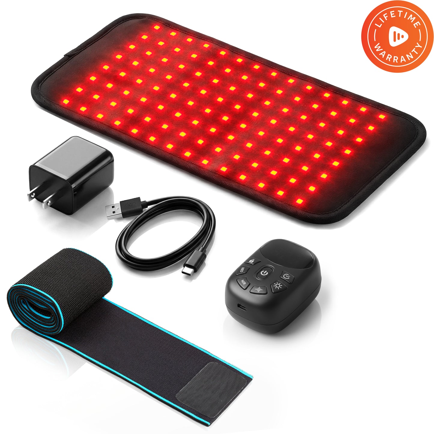 AllevaRed Pro Mini Light Therapy Belt